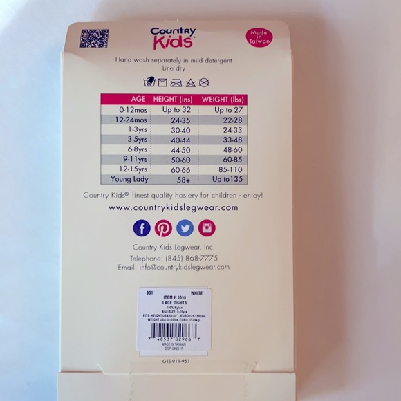 Girls tights - Picture 2 of 2